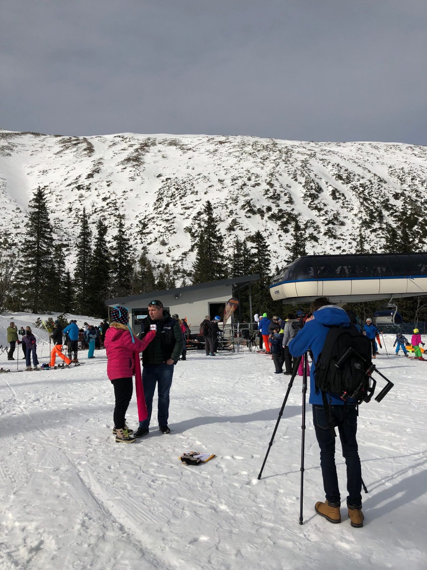 Poľský presstrip v našich lyžiarskych strediskách